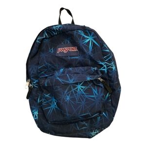 Jansport Navy and Teal Backpack
